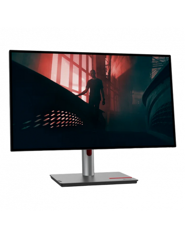 27" Монитор Lenovo P27q-30, IPS 2560x1440 WQHD, Чёрный | Серый