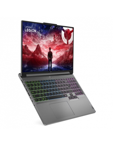 Laptop Gaming 16" Lenovo Legion Slim 5 16AHP9, Luna Grey, AMD Ryzen 7 8845HS, 32GB/1024GB, Fără SO