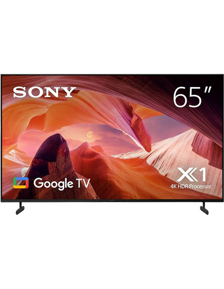 65" LED SMART TV SONY KD65X80LAEP, 3840x2160 4K UHD, Google TV, Negru