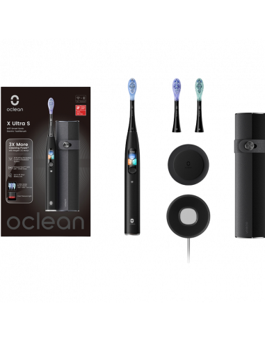 Periuță de dinți electrică Oclean X Ultral Set, Negru