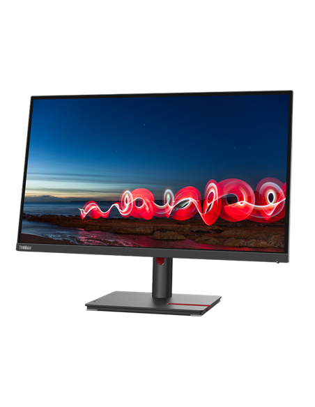 27" Monitor Lenovo T27h-30, IPS 2560x1440 WQHD, Negru