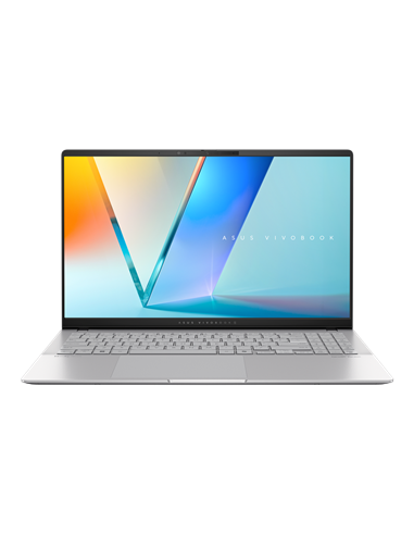 Ноутбук 15,6" ASUS Vivobook S 15 OLED S5507QA, Cool Silver, Qalcomm Snapdragon X Plus X1P-42-100, 16Гб/1024Гб, Windows 11 Home