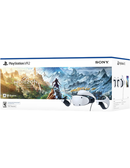 Очки VR Playstation VR2 Horizon call of the mountain Bundle, Белый
