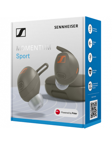 Наушники Sennheiser Momentum Sport TWS, Оливковый