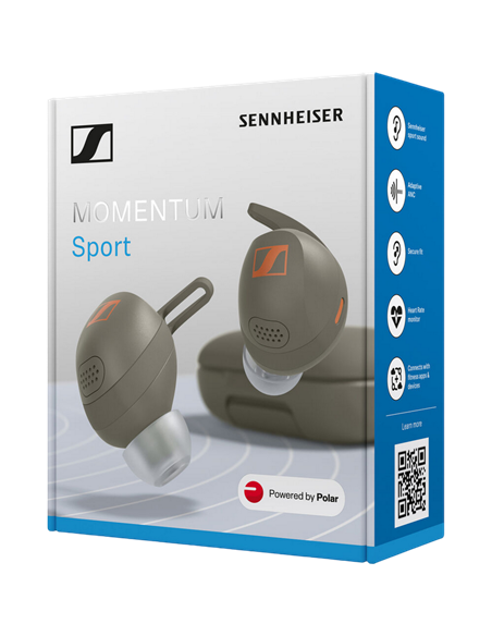Наушники Sennheiser Momentum Sport TWS, Оливковый