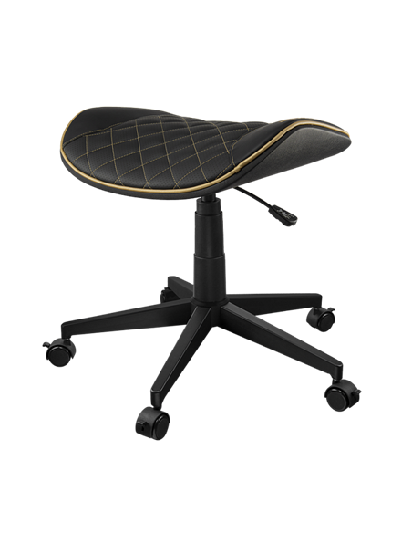 Игровой стул Cougar Crosser, Экокожа, Золотой