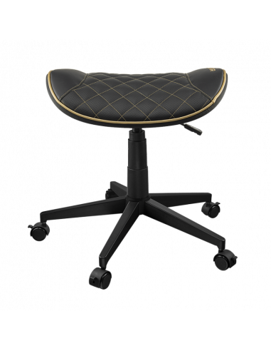 Игровой стул Cougar Crosser, Экокожа, Золотой