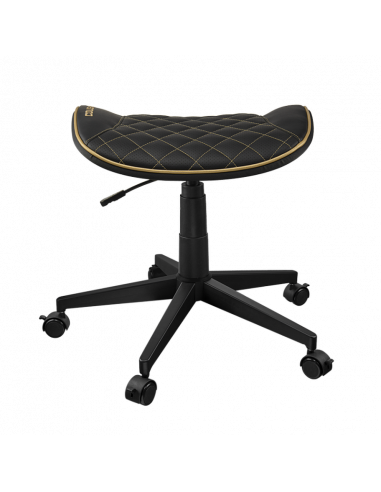 Игровой стул Cougar Crosser, Экокожа, Золотой