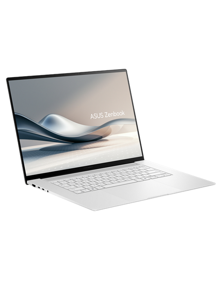 Laptop 16" ASUS Zenbook S 16 OLED UM5606WA, Scandinavian White, AMD Ryzen AI 9 HX 370, 32GB/1024GB, Windows 11 Home