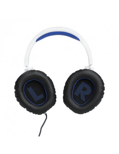 Căști JBL Quantum 100P, Cu fir, Alb | Albastru