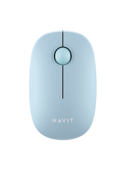 Mouse Wireless Havit MS57GT, Albastru deschis