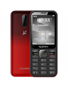 Telefon mobil Allview M20 Luna, Rosu | Negru