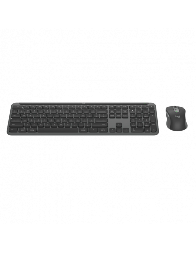 Set Tastatură + Mouse Logitech MK950, Fără fir, Grafit