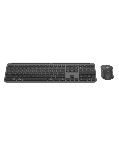 Set Tastatură + Mouse Logitech MK950, Fără fir, Grafit