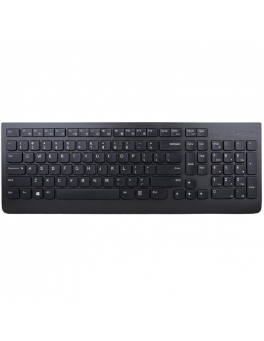 Клавиатура Lenovo 4Y41C68671, Проводное, Чёрный