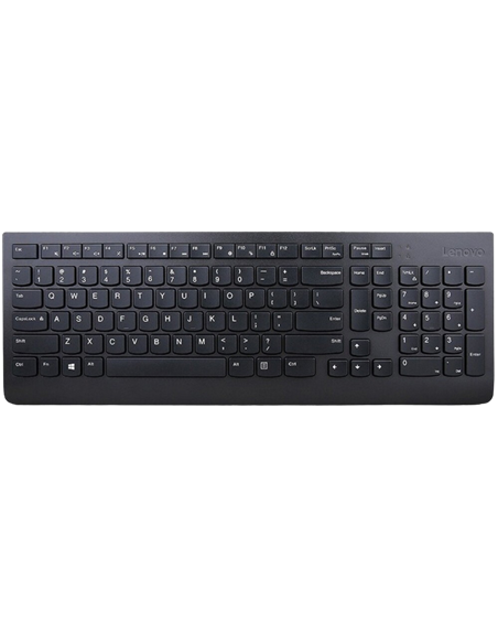 Клавиатура Lenovo 4Y41C68671, Проводное, Чёрный