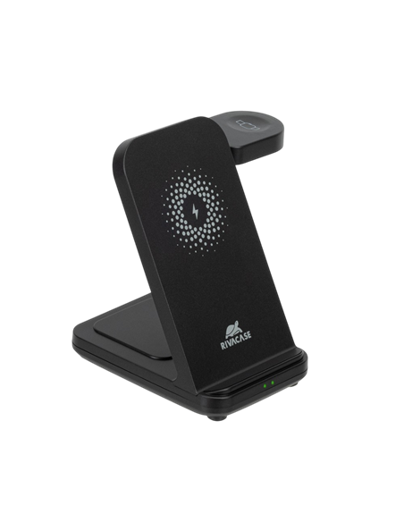 Încărcător wireless Rivacase VA4916 WH3, 15W, Negru