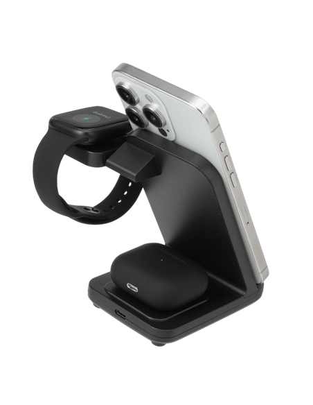 Încărcător wireless Rivacase VA4916 WH3, 15W, Negru