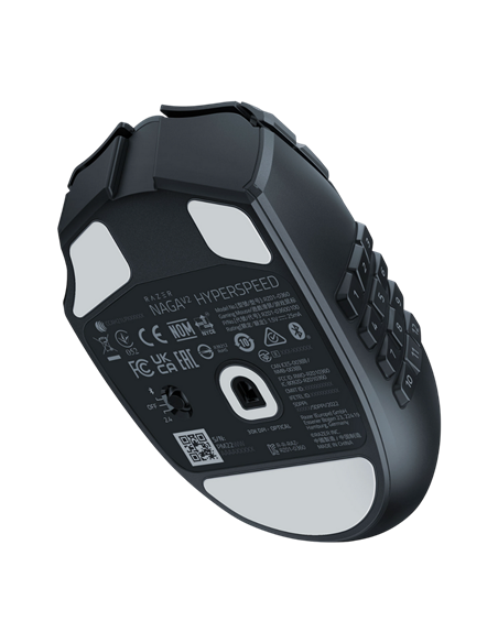 Mouse Wireless Razer Naga V2 HyperSpeed, Negru