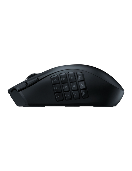 Беcпроводная мышь Razer Naga V2 HyperSpeed, Чёрный