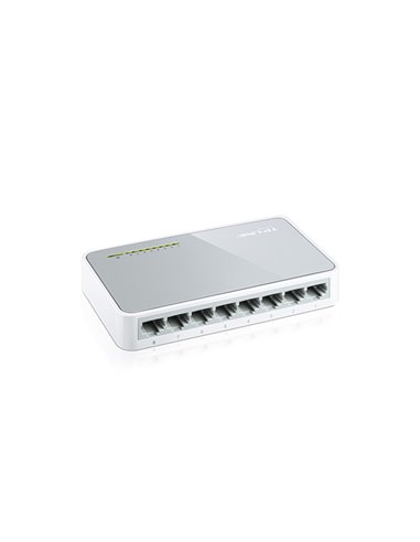Switch TP-LINK TL-SF1008D / 8 port / 100Mb / RJ45 / Plastic case