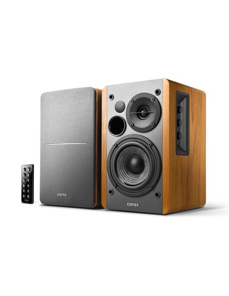Колонки Edifier R1280DB Brown / 42W RMS / Audio in: 2x RCA / optical / coaxial / AUX / remote control / wooden / (4”+1/2')