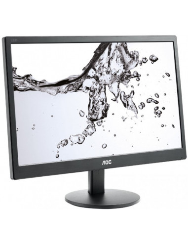 18.5” Monitor AOC e950Sw / 5 ms / Black
