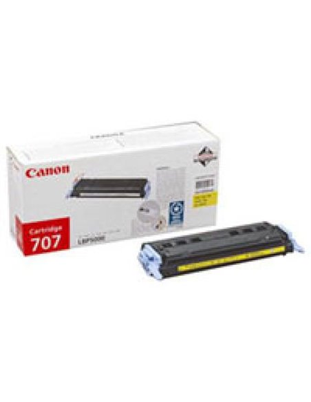 Laser Cartridge Canon 707 Y (9421A004), yellow (2000 pages) for LBP-5000/5100