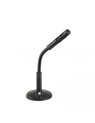SVEN MK-490, Microphone, Desktop, On/off switch button, Flexible stand for rotation at any angle, Black