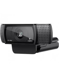 Logitech HD PRO Webcam C920, Microphone(dual stereo), Full HD 1080p video calls & recording, up 15 Megapixel images, H.264 v... 2