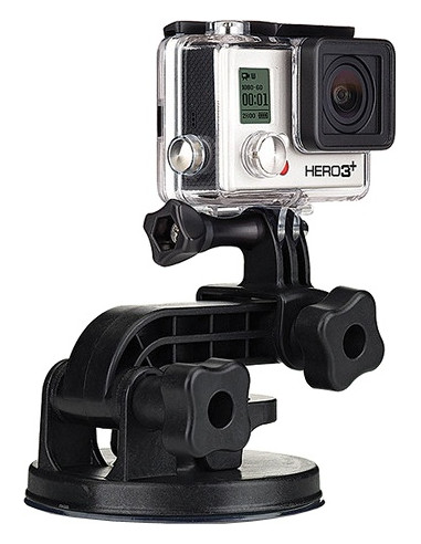 GoPro Suction Cup Mount - to attach GoPro to cars, boats, motorcycles and more, speed of 150+ mph, compatible with all GoPro ...