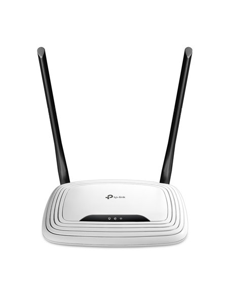 Wi-Fi роутер TP-LINK TL-WR841N / N300 / Wi-Fi4 / 1 WAN + 4 LAN / 2 fixed antennas