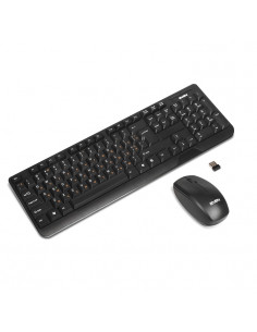 SVEN Comfort 3300 Wireless, Keyboard & Mouse, 2.4GHz , Multimedia Keyboard Standart + Mouse(2+1 keys,1000dpi), Nano receiver,... 2