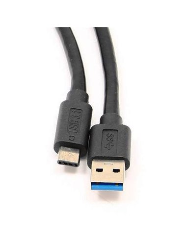 Cable USB3.0/Type-C - 1.8m - Cablexpert CCP-USB3-AMCM-6, 1.8m, USB3.0 (male) to Type-C (male), Black