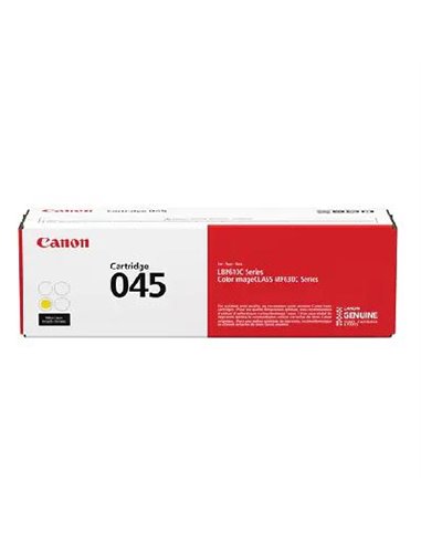 Laser Cartridge Canon 045 Y (1239C002), yellow (1300 pages) for MF631CN/633CDW,635CX