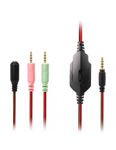 Наушники SVEN AP-G886MV, Black/Red