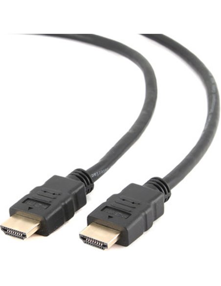 Cable HDMI CC-HDMI4-10, 3 m, HDMI v.1.4, male-male, Black cable with gold-plated connectors, Bulk packing