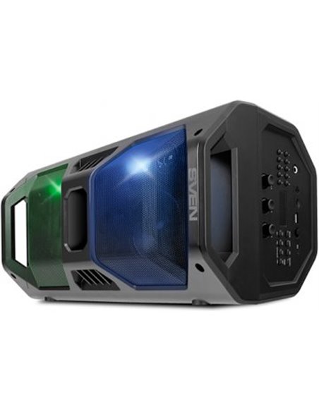 Boxa portabila SVEN PS-600 Black / 50W / Bluetooth / FM tuner / USB / microSD