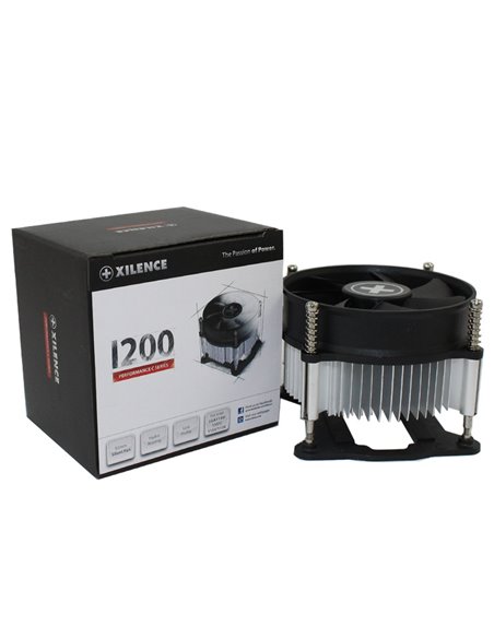 XILENCE Cooler XPCPU.I200 ”I200”, Socket 1150/1151/1155/1156/1200 up to 65W, 92x92x25mm, 2200rpm, 25dBA, 40.9CFM, 3pins, Sc...