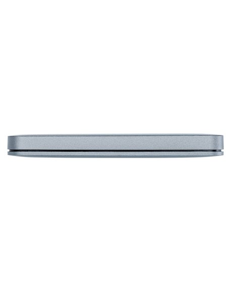 2.5” External HDD 1.0TB (USB3.2/USB-C) Verbatim Executive Fingerprint Secure, Grey, Aluminium, Sleek, Nero Backup Software, ...