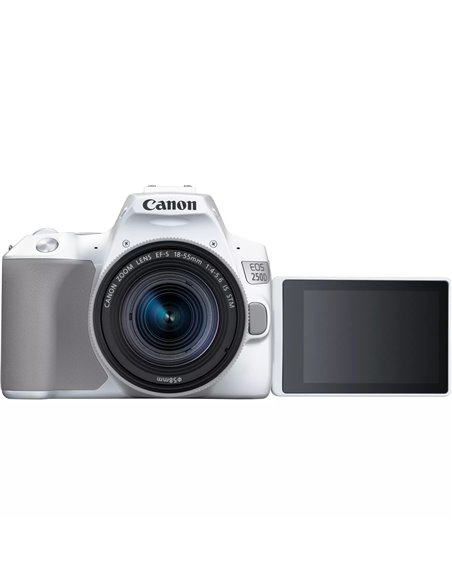 DSLR Camera CANON EOS 250D 18-55 f/3.5-5.6 IS STM White (3458C003)