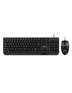 SVEN KB-S330C, Keyboard 12Fn-keys + Mouse (Optical 1000 dpi, 2+1(scroll wheel)), Waterproof design, Classic fullsize layout, ...