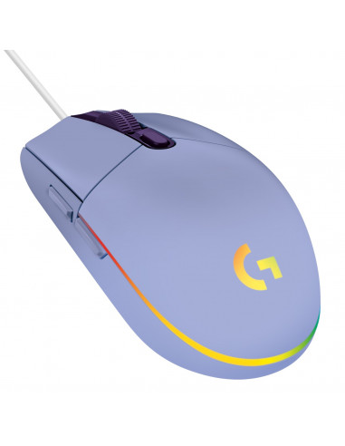 Logitech Gaming Mouse G102 LIGHTSYNC - LILAC - USB - EER - G102 LIGHTSYNC