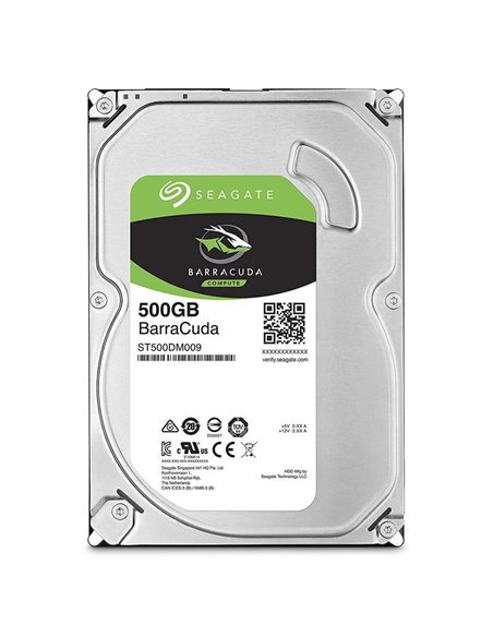 3.5" HDD 500GB Seagate ST500DM009 Barracuda® Compute, 7200rpm, 32MB, SATAIII, NP