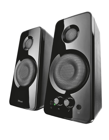 Колонки 2.0 Trust Tytan Black / 36W / 3,5 AUX / USB power