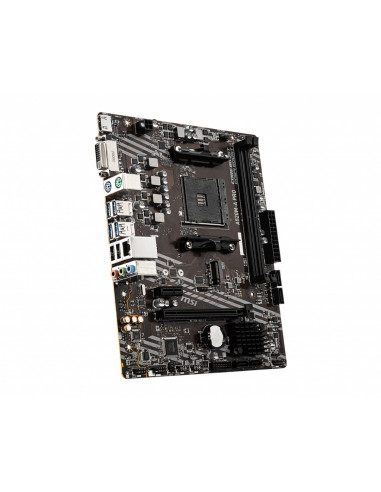 MSI A520M-A PRO, Socket AM4, AMD A520, Dual 2xDDR4-4600, APU AMD graphics, DVI, HDMI, 1xPCIe X16, 4xSATA3, RAID, 1xM.2 Slot, ...
