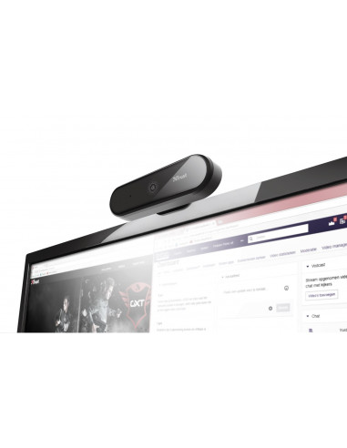 Trust Tyro Full HD Webcam, Full HD 1080p resolution and auto-focus, tripod, 1,5m, USB