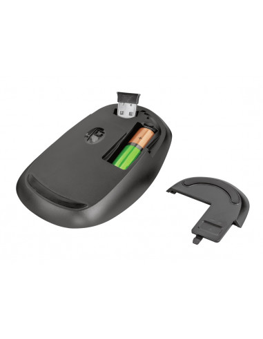 Trust Sketch Blue Wireless Mouse, Silent Click, 15m 2.4GHz, Micro receiver, 1600 dpi, 3 button, USB