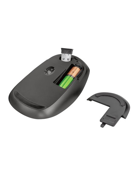 Trust Sketch Blue Wireless Mouse, Silent Click, 15m 2.4GHz, Micro receiver, 1600 dpi, 3 button, USB