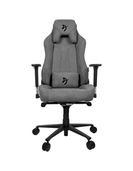 Fotoliu Gaming AROZZI Vernazza Soft Fabric VERNAZZA-SFB-ASH / 135-145kg / 165-190cm / Ash Grey